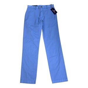 VINEYARD VINES Breaker Pant Blue Chino Casual Straight Pants Mens 28x32 - NWT